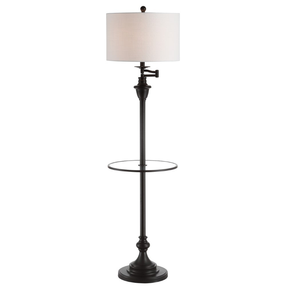 Iris 60" Metal/Glass LED Side and Floor Lamp