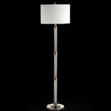 Paloma 60" Metal/Glass Floor Lamp