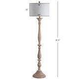 Kassandra 61.5" Resin Spindle LED Floor Lamp