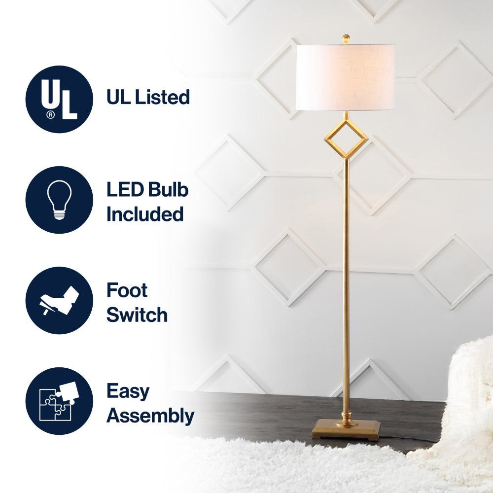 Paola 62.5" Metal LED Floor Lamp