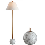 Downing 63.5" Minimalist Resin/Metal LED Floor Lamp