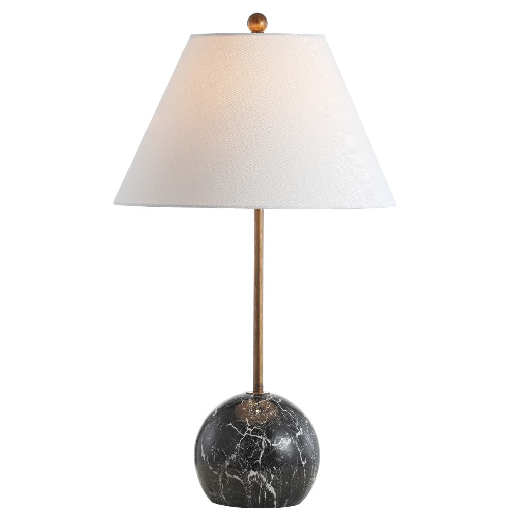 Lombard 29" Minimalist Resin/Metal LED Table Lamp