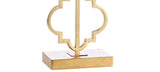 Carnegie 32" Iron Ogee Trellis Modern LED USB Table Lamp