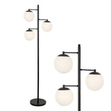 Vintage Brass 66" Modern Vintage Iron LED Floor Lamp