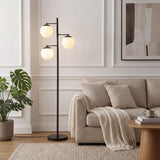 Vintage Brass 66" Modern Vintage Iron LED Floor Lamp