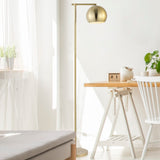 Sparks 58.5"  Modern Contemporary Iron LED Floor Lamp