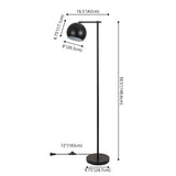 Sparks 58.5"  Modern Contemporary Iron LED Floor Lamp