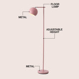Sparks 58.5"  Modern Contemporary Iron LED Floor Lamp