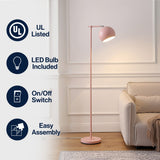 Sparks 58.5"  Modern Contemporary Iron LED Floor Lamp