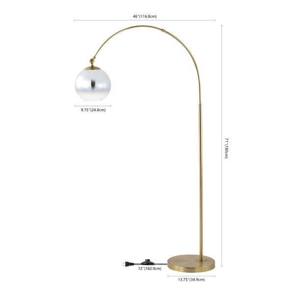 Dimension Image Brass Gold/White