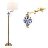 Bradley 61.5" Classic Midcentury Iron LED Floor Lamp