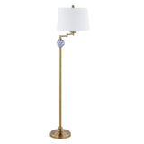 Bradley 61.5" Classic Midcentury Iron LED Floor Lamp