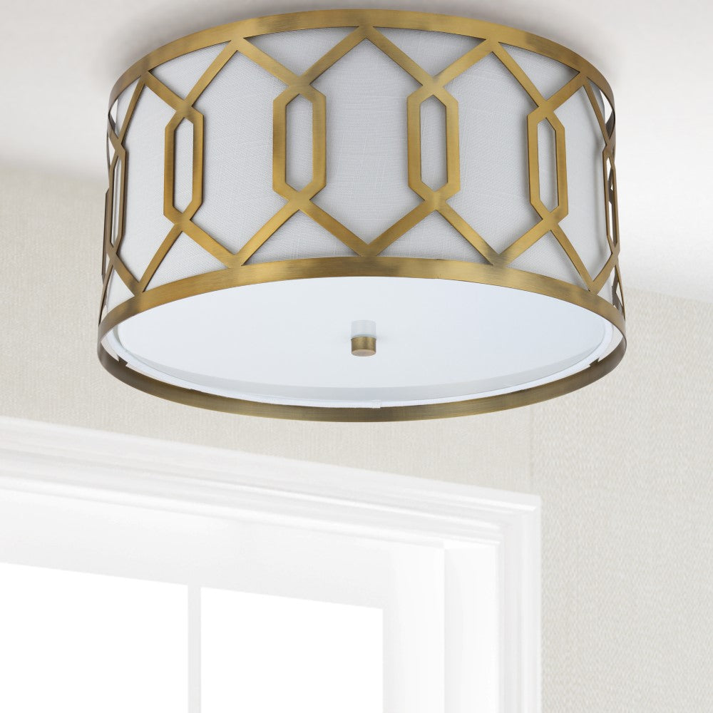 Cade Metal LED Flush Mount