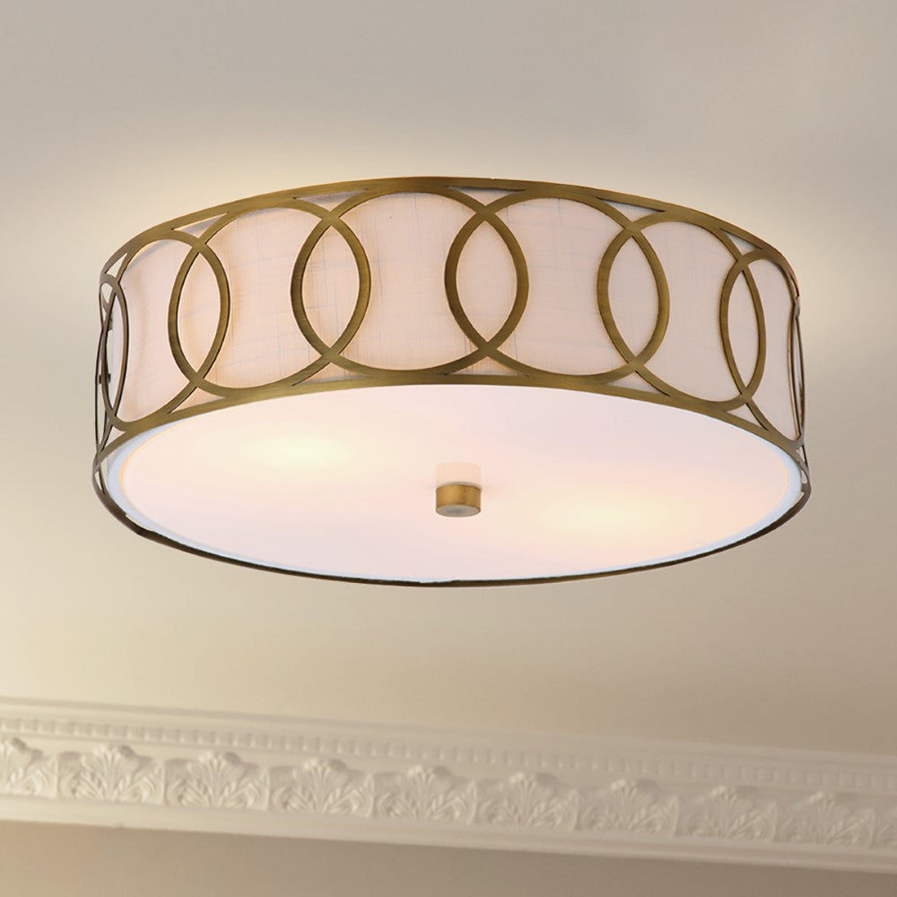 Jazmine Metal LED Flush Mount