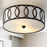 Jazmine Metal LED Flush Mount
