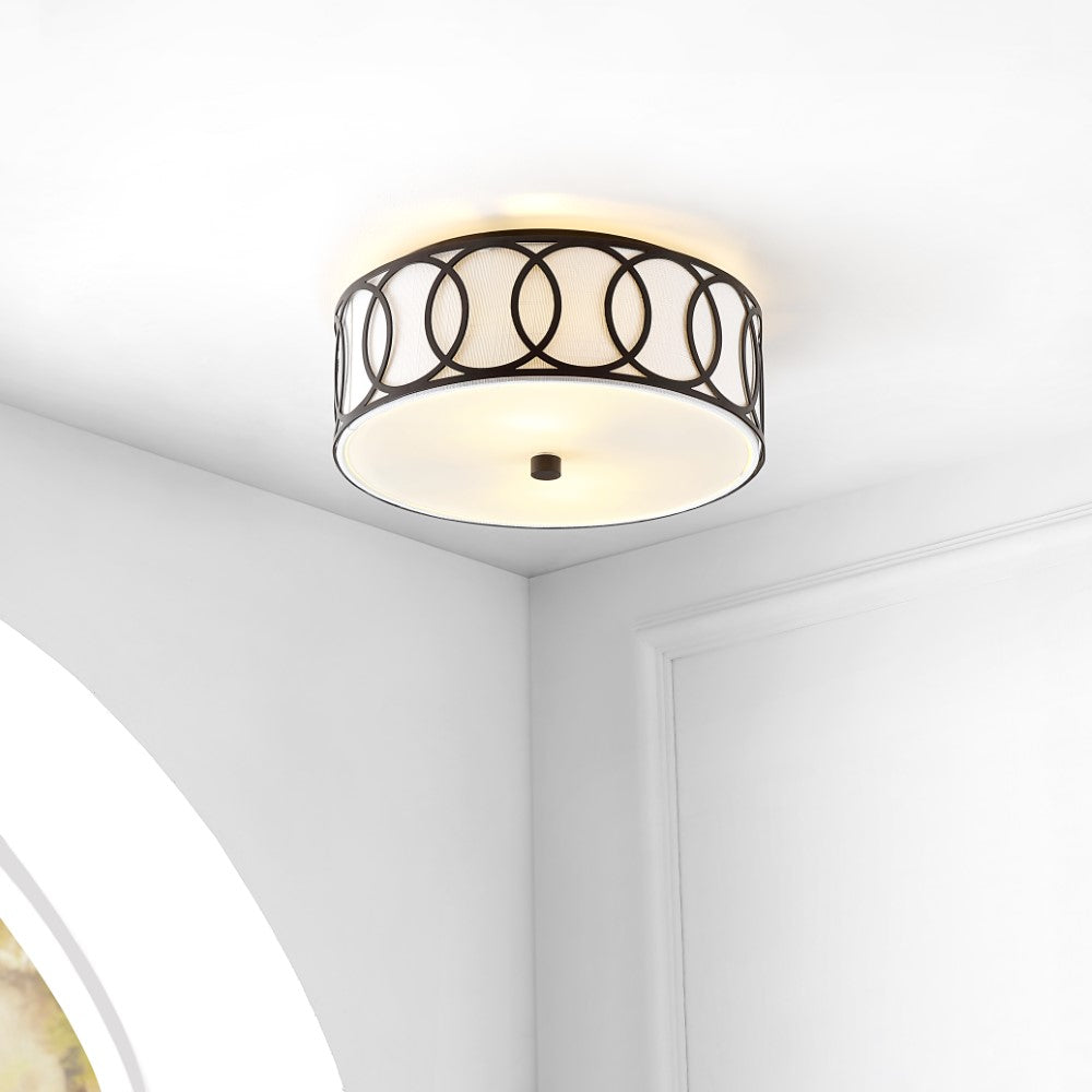 Jazmine Metal LED Flush Mount