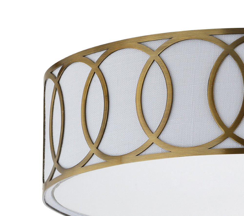 Jazmine Metal LED Flush Mount