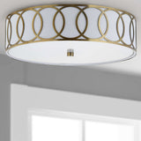 Jazmine Metal LED Flush Mount