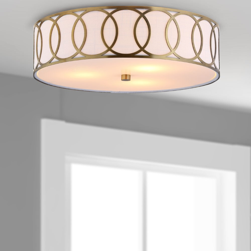 Jazmine Metal LED Flush Mount