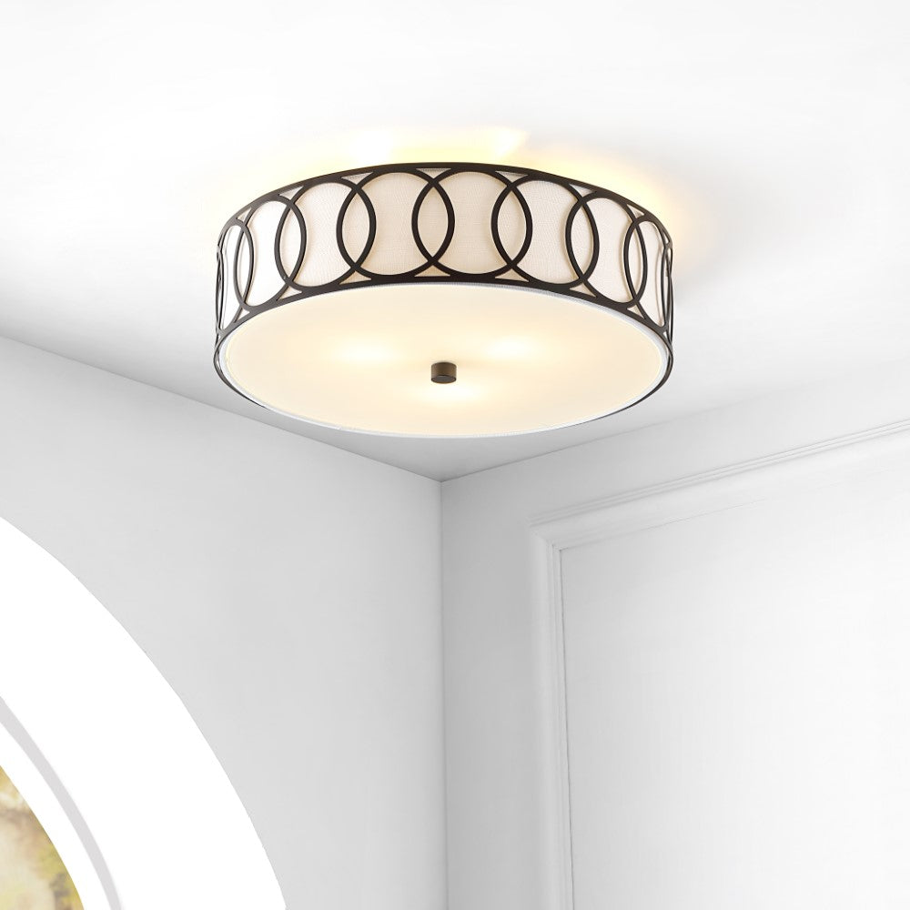 Jazmine Metal LED Flush Mount