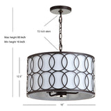 Roger 16" Metal LED Pendant