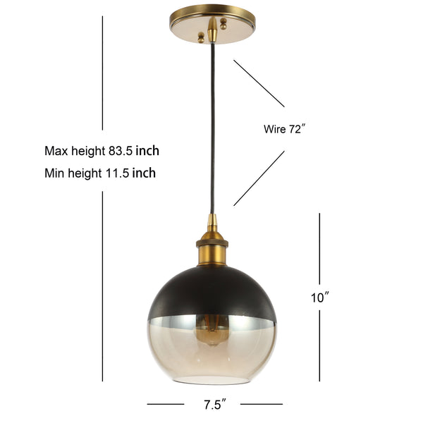 Dimension Image Brass Gold/Black