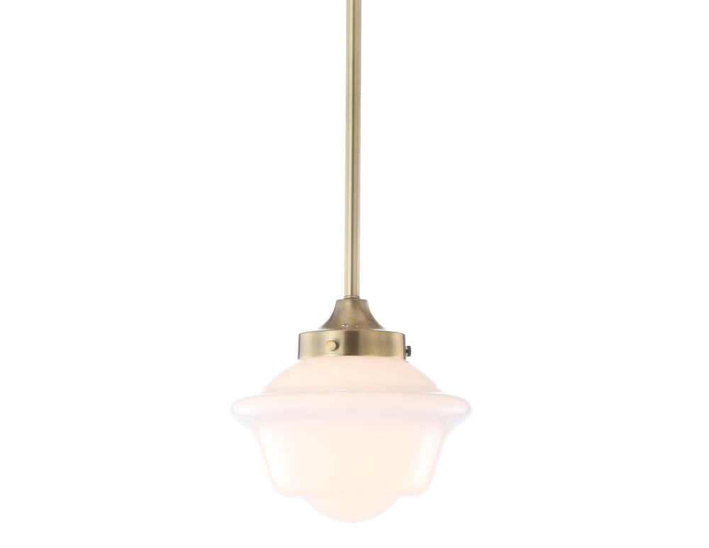 Elk Adjustable Drop Metal/Glass LED Pendant