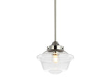 Elk Adjustable Drop Metal/Glass LED Pendant