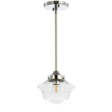 Elk Adjustable Drop Metal/Glass LED Pendant