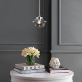 Elk Adjustable Drop Metal/Glass LED Pendant