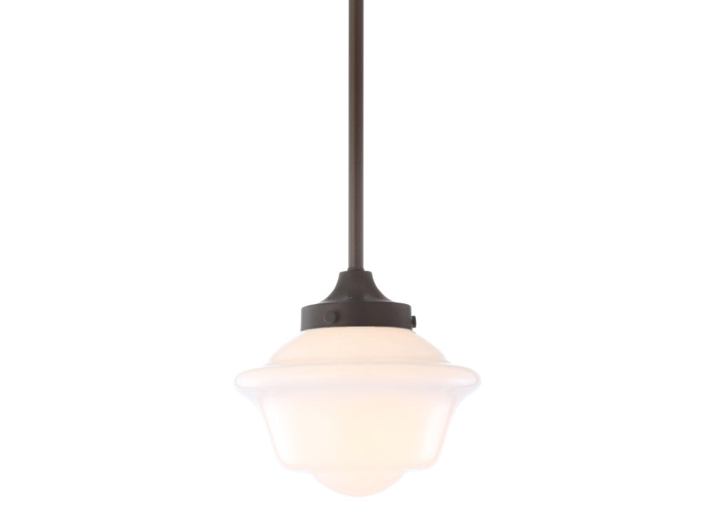 Elk Adjustable Drop Metal/Glass LED Pendant