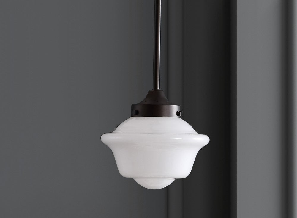 Elk Adjustable Drop Metal/Glass LED Pendant
