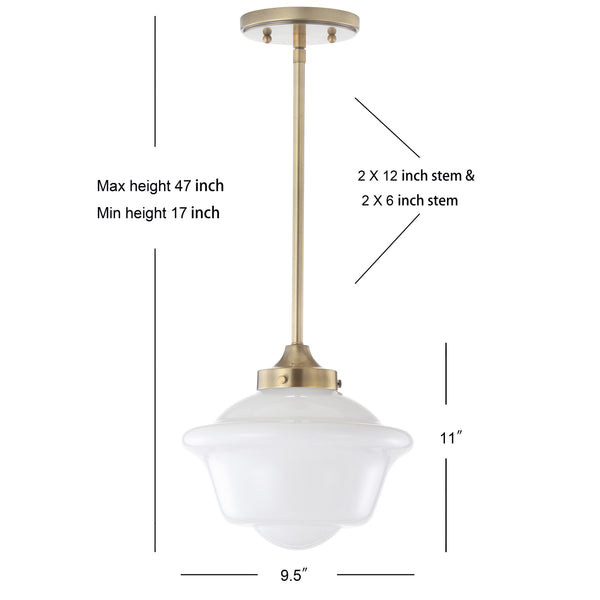Dimension Image Brass Gold/White / 9.5