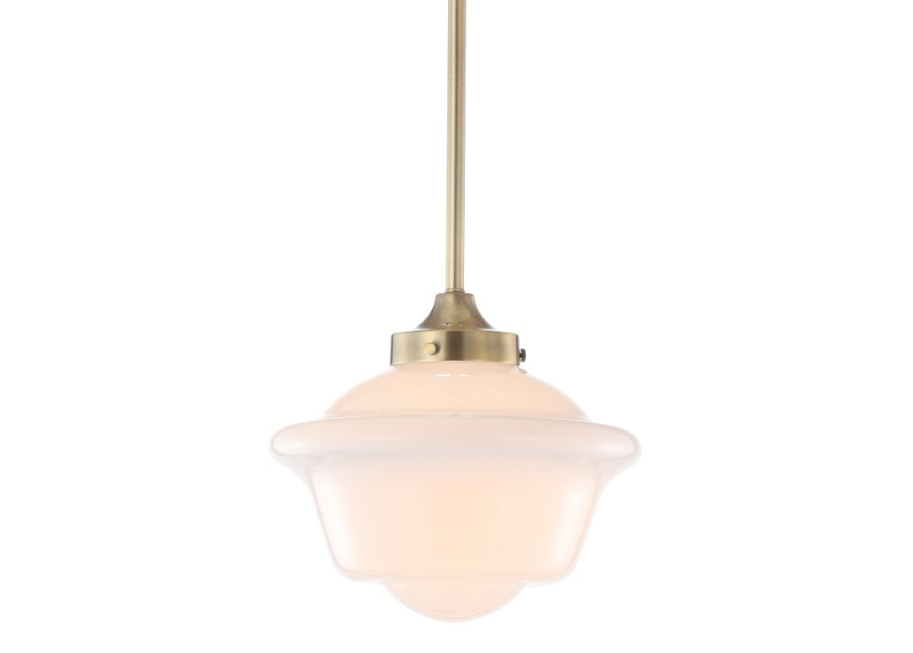Elk Adjustable Drop Metal/Glass LED Pendant