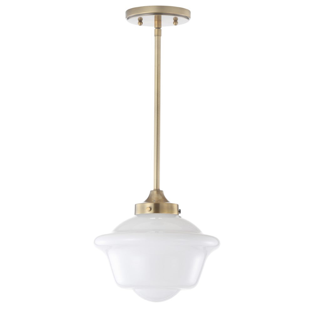 Elk Adjustable Drop Metal/Glass LED Pendant