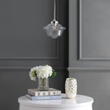 Elk Adjustable Drop Metal/Glass LED Pendant