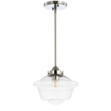 Elk Adjustable Drop Metal/Glass LED Pendant