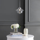 Elk Adjustable Drop Metal/Glass LED Pendant