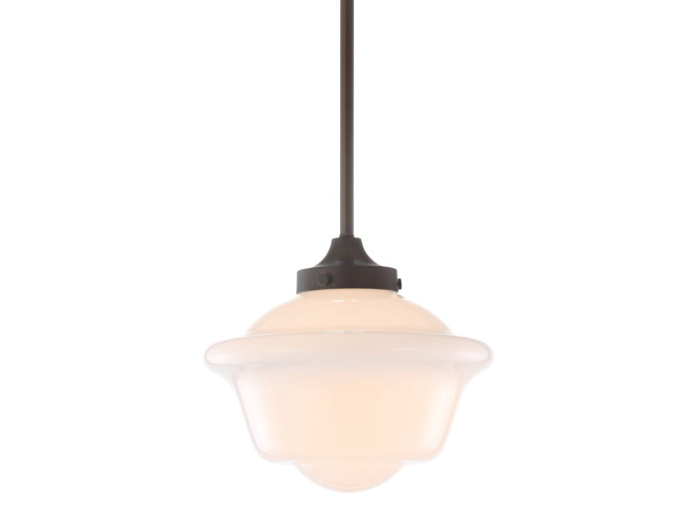 Elk Adjustable Drop Metal/Glass LED Pendant