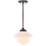 Elk Adjustable Drop Metal/Glass LED Pendant