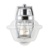 Beck Iron/Glass schoolhouse LED Vanity Light