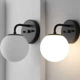 Zhouer Parisian Globe Metal/Frosted Glass Modern Contemporary LED Vanity
