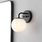 Zhouer Parisian Globe Metal/Frosted Glass Modern Contemporary LED Vanity