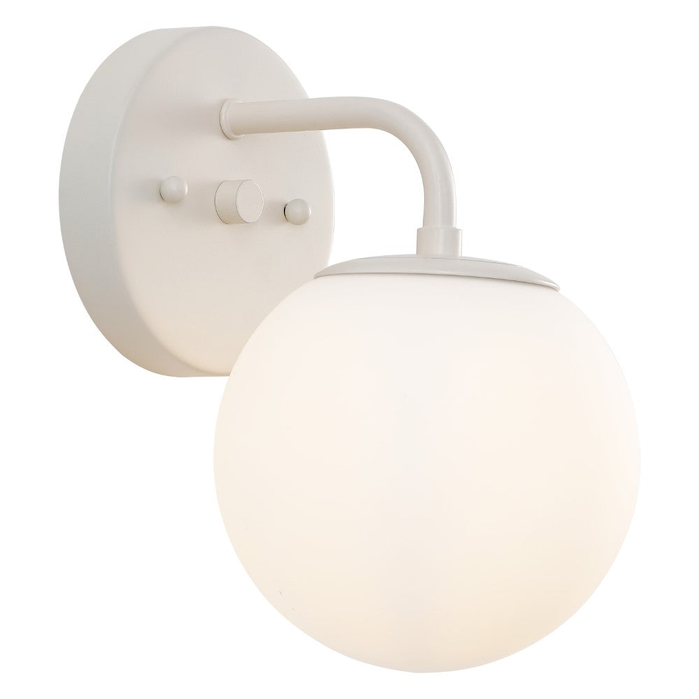 Zhouer Parisian Globe Metal/Frosted Glass Modern Contemporary LED Vanity