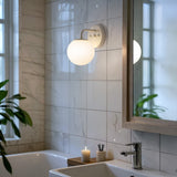 Zhouer Parisian Globe Metal/Frosted Glass Modern Contemporary LED Vanity