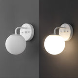 Zhouer Parisian Globe Metal/Frosted Glass Modern Contemporary LED Vanity