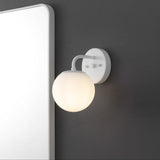 Zhouer Parisian Globe Metal/Frosted Glass Modern Contemporary LED Vanity