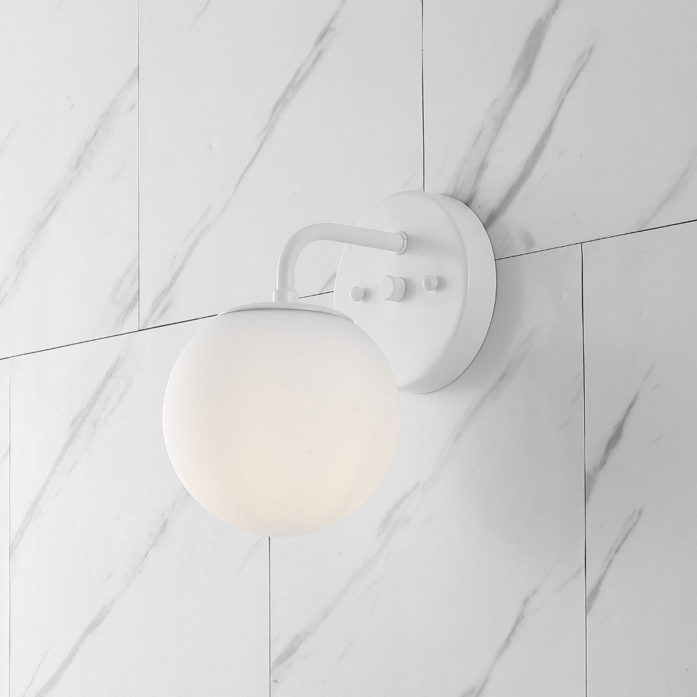 Zhouer Parisian Globe Metal/Frosted Glass Modern Contemporary LED Vanity