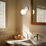 Zhouer Parisian Globe Metal/Frosted Glass Modern Contemporary LED Vanity