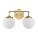 Zhouer Parisian Globe Metal/Frosted Glass Modern Contemporary LED Vanity